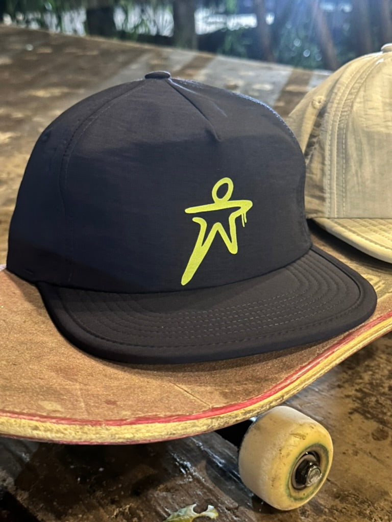 Boné Snapback Ripstop Autoral Blue Lime