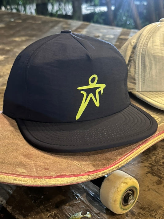 Boné Snapback Ripstop Autoral Blue Lime